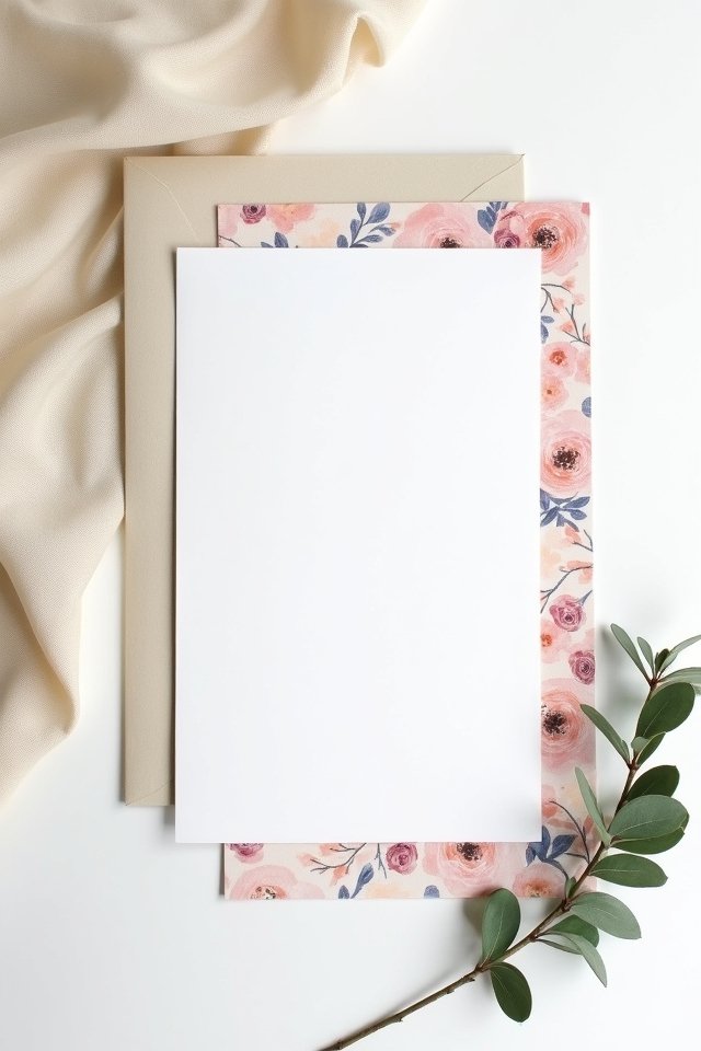 elegant minimalist wedding invitations