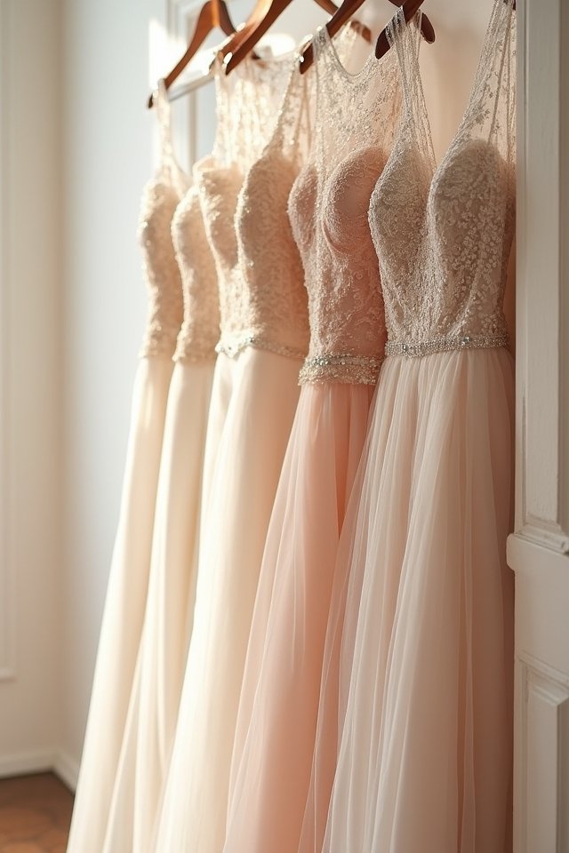 elegant modern bridal style