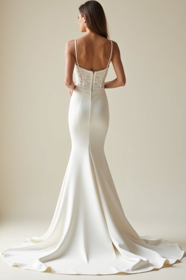 elegant modern corset dress