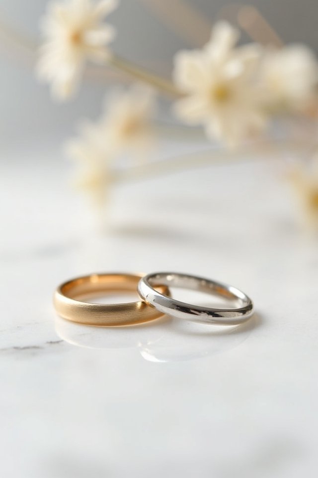 elegant modern minimalist bands