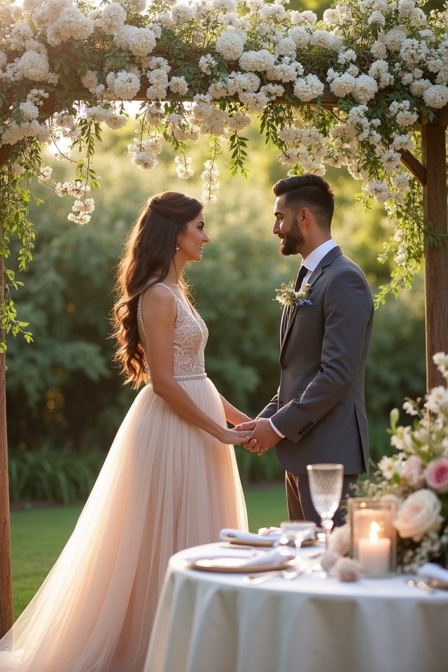 elegant muted jewel tones