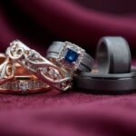 elegant non traditional wedding rings