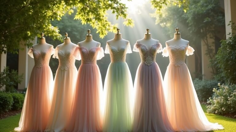 elegant off shoulder wedding attire