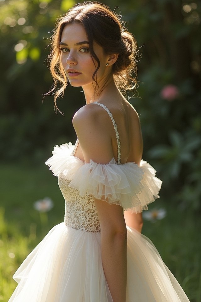 elegant off the shoulder designs