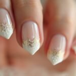 elegant ombre engagement nails