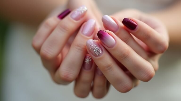 elegant ombre nails designs