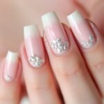 elegant ombre wedding nails