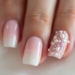 elegant ombre wedding nails