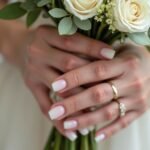 elegant ombre wedding nails