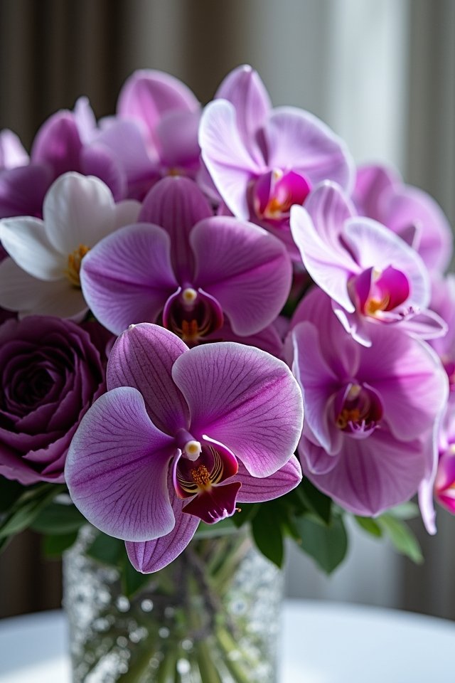 elegant orchid floral arrangement