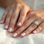 elegant pearl nail designs