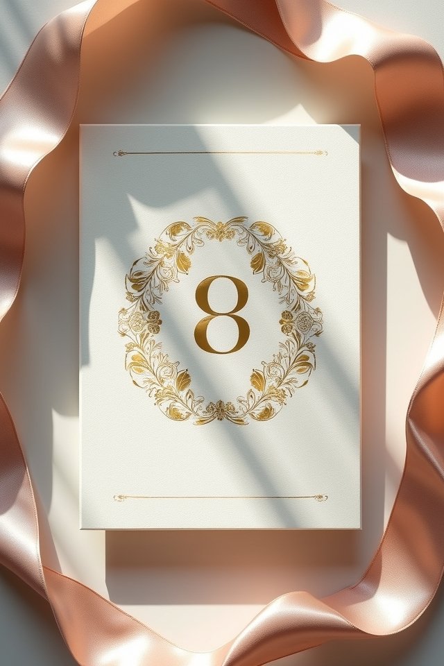 elegant personalized monogram invitations