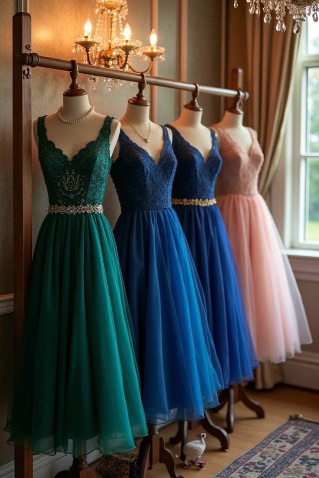 elegant playful a line dresses