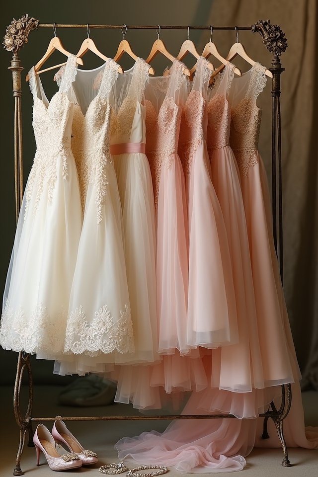 elegant playful tea length dresses