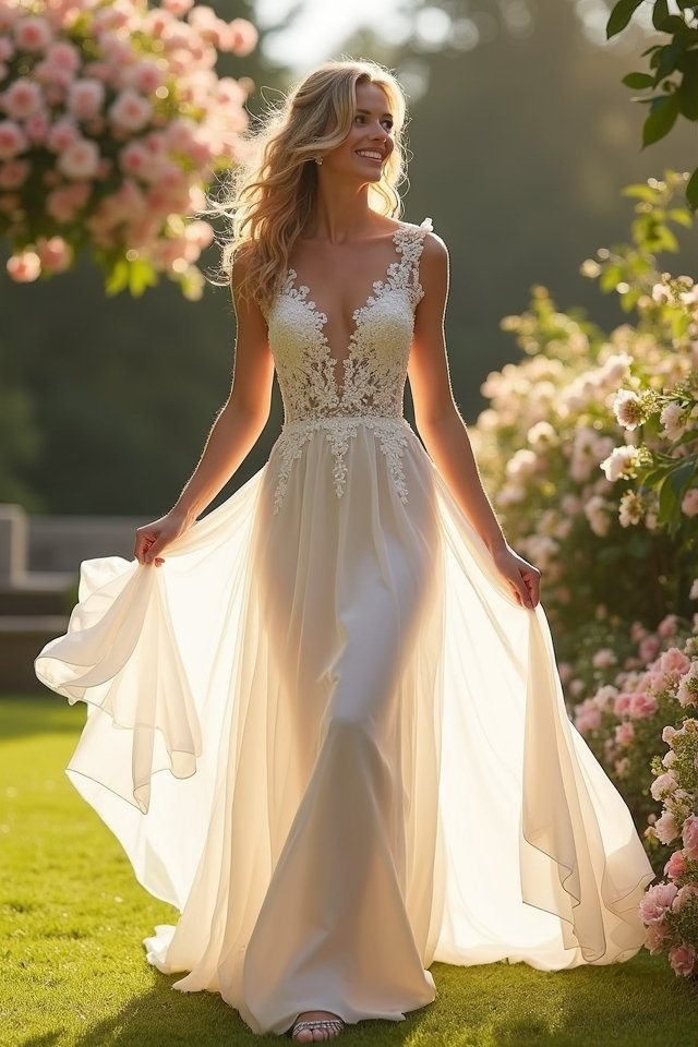 elegant playful unforgettable gown
