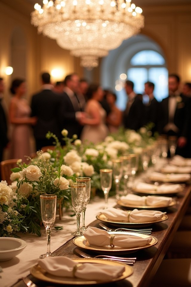 elegant reception d cor ideas
