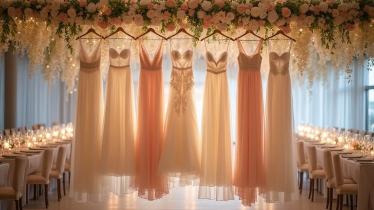 elegant reception dress options