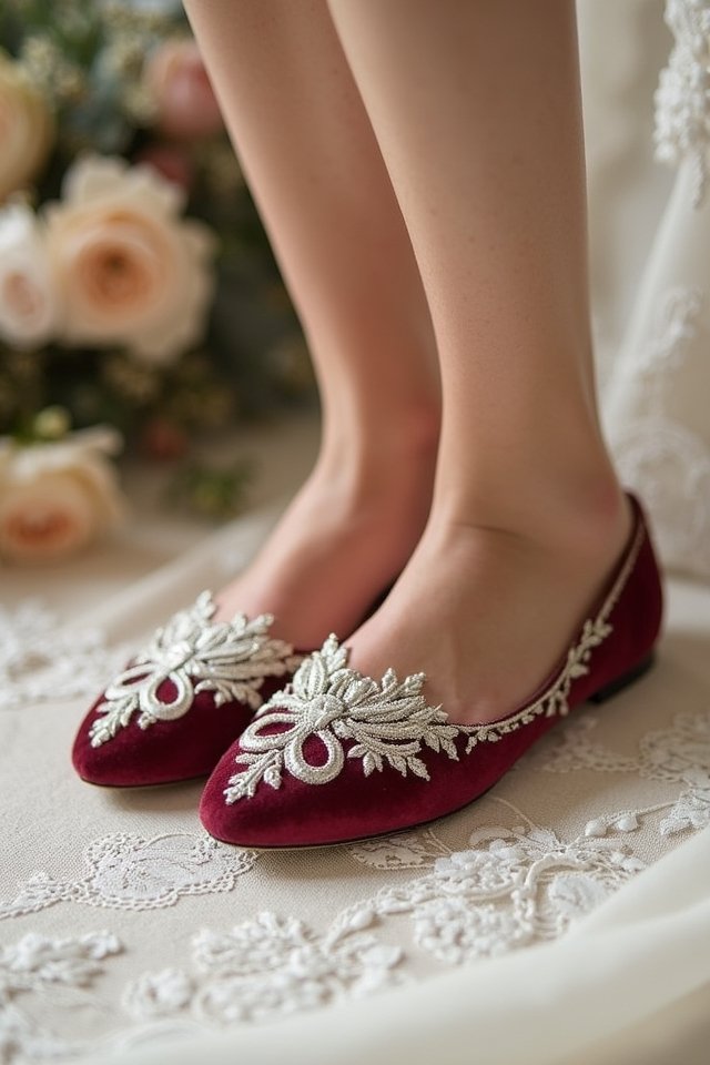 elegant retro smoking slippers