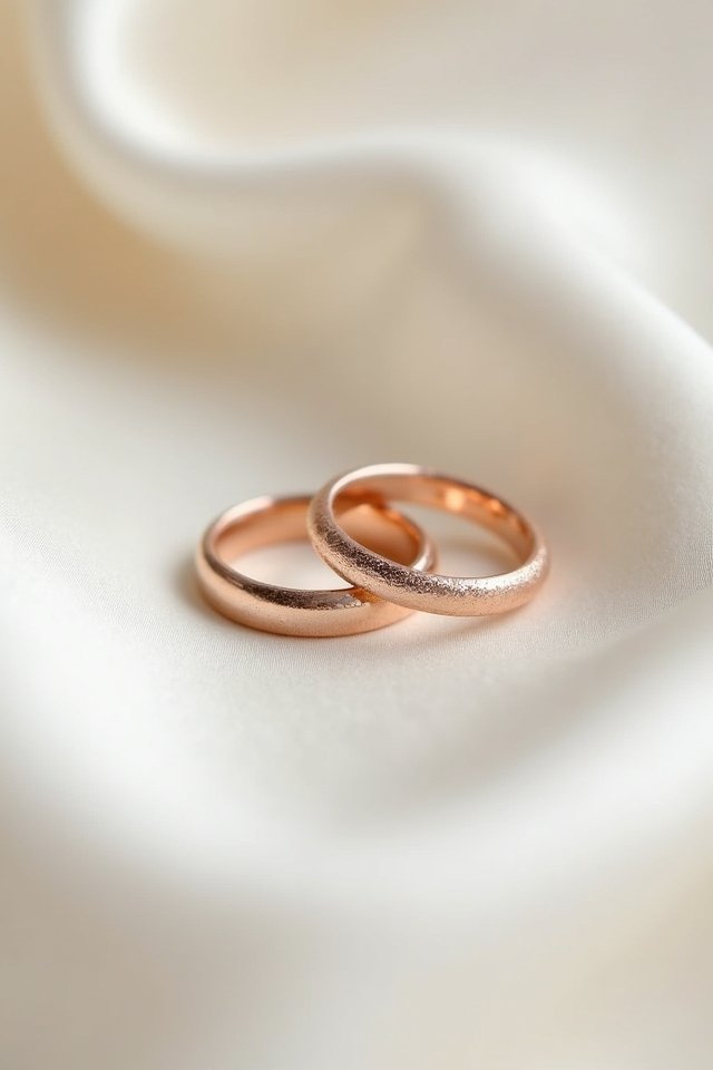 elegant rose gold simplicity