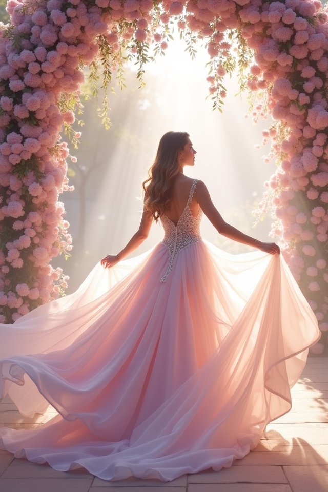 elegant satin wedding gowns