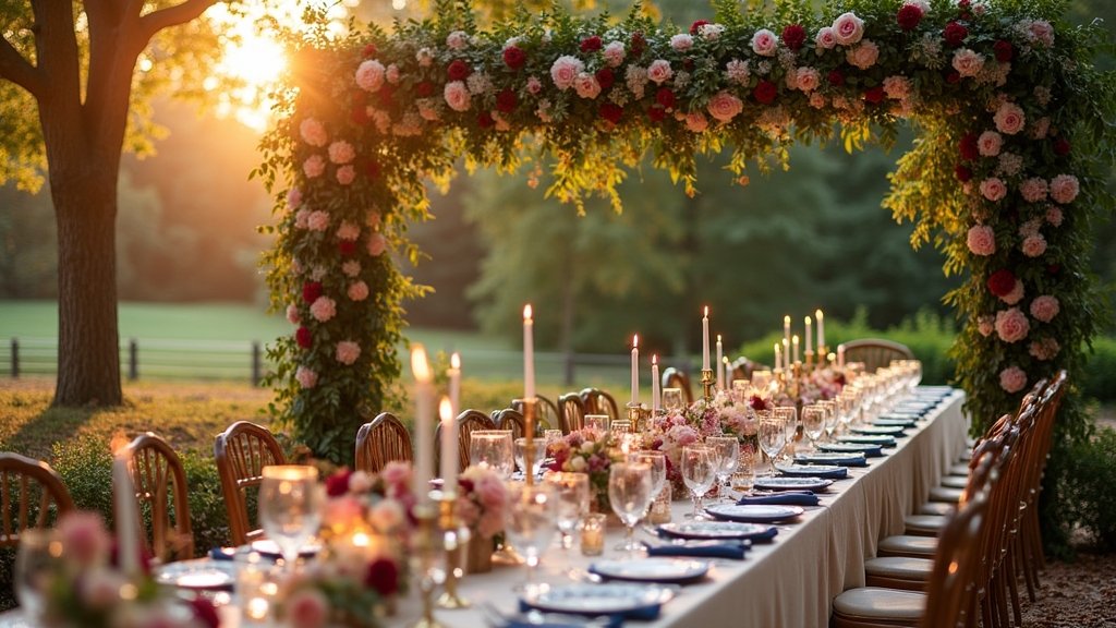 elegant september wedding colors