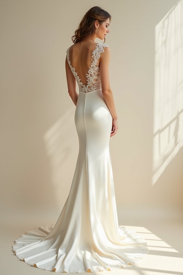 elegant silk sheath dress