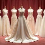 elegant silk wedding dresses