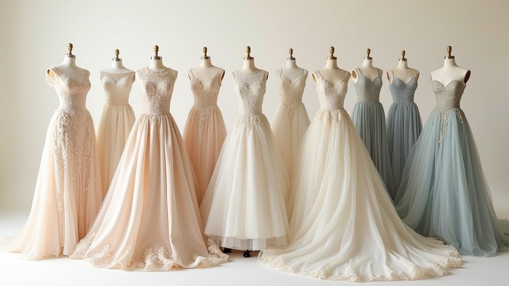 elegant silk wedding dresses