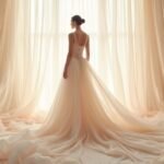 elegant silk wedding gowns