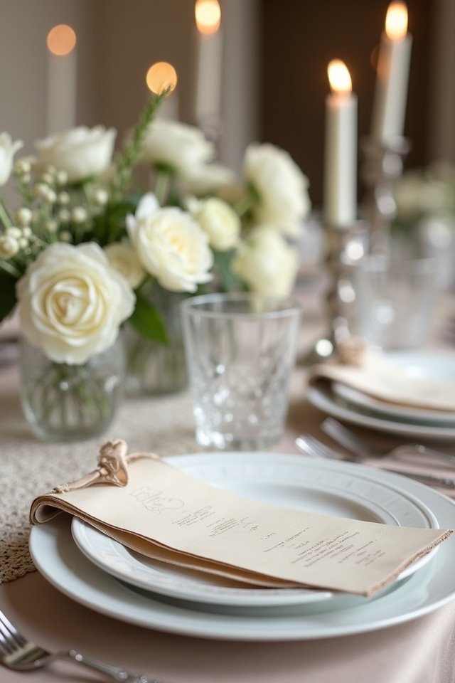 elegant silk wedding invitations