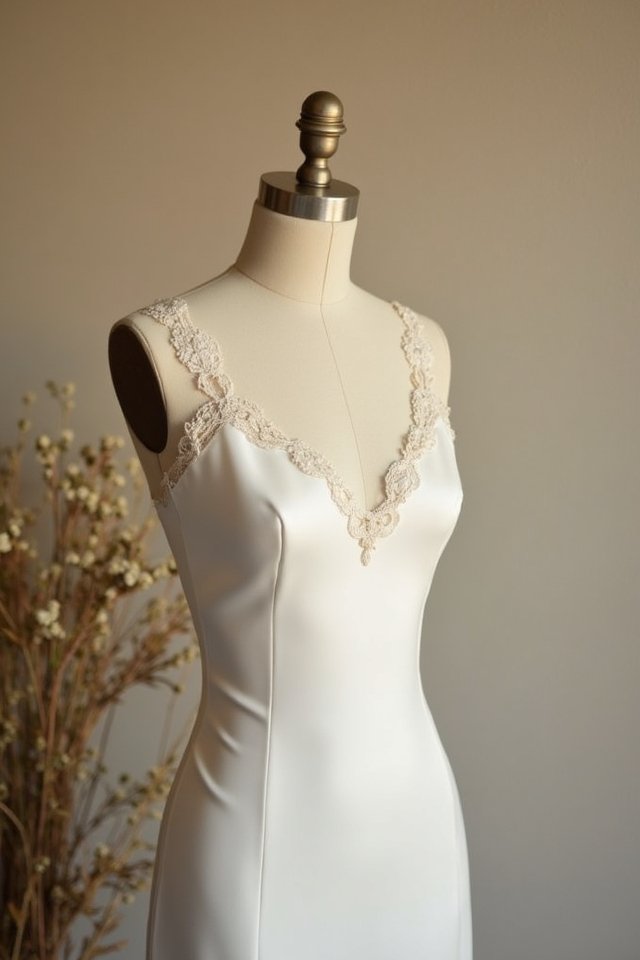 elegant simple eco friendly gown