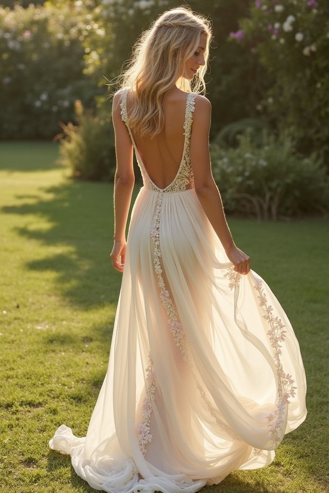 elegant slip dress backs
