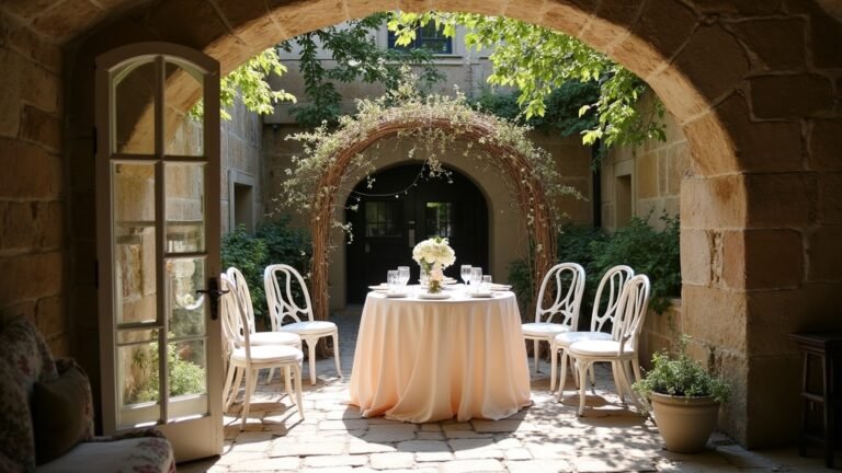 elegant small castle weddings