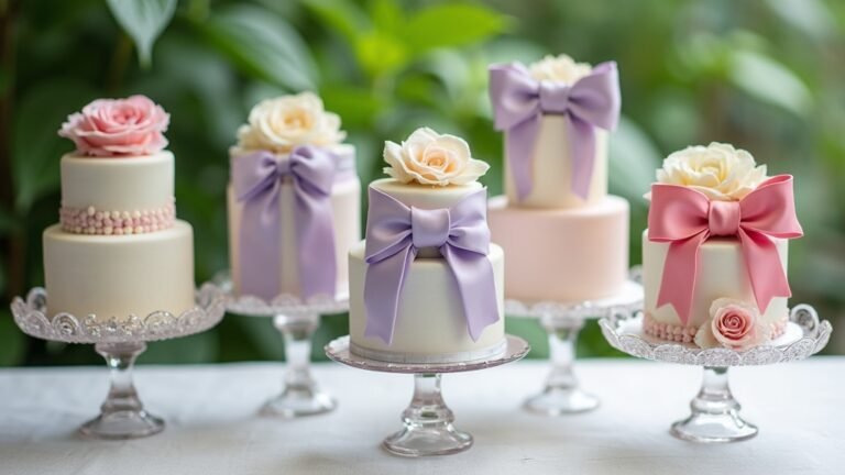 elegant small wedding cakes