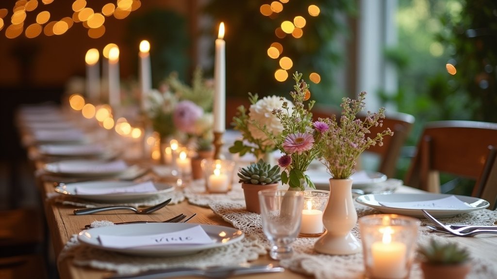 elegant small wedding decor
