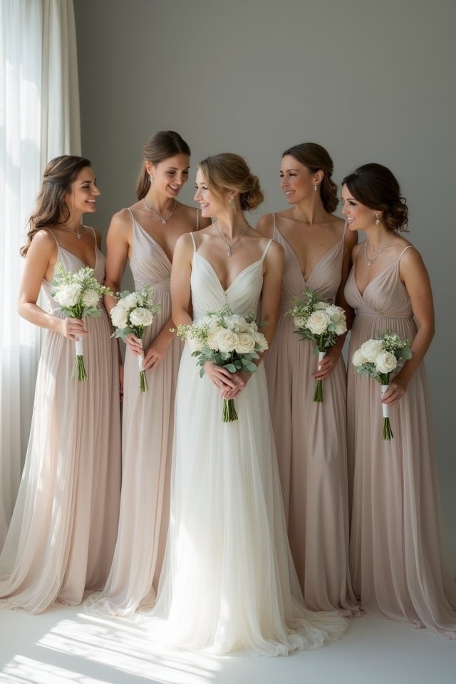 elegant soft gray wedding
