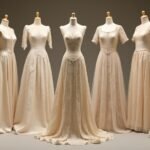 elegant square neck gowns