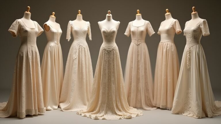 elegant square neck gowns