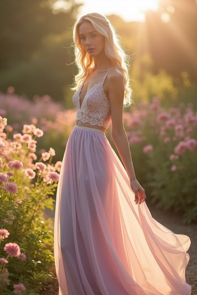 elegant summer wedding attire