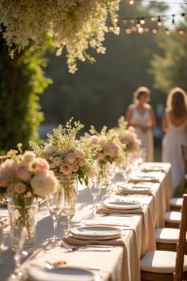 elegant summer wedding celebration