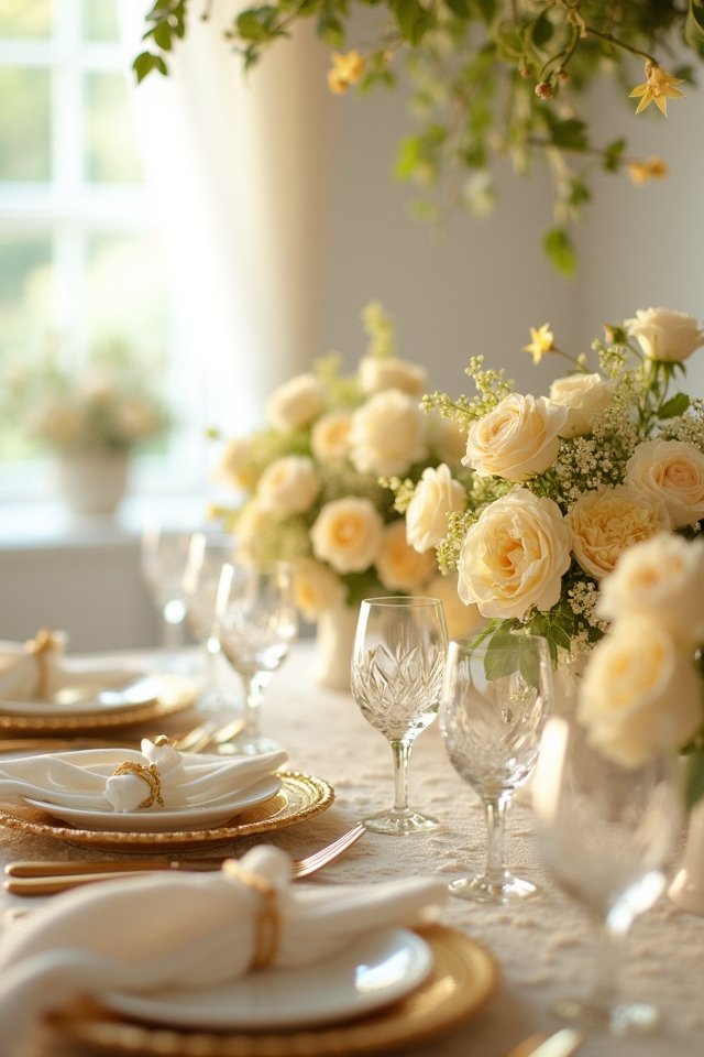 elegant summer wedding palette