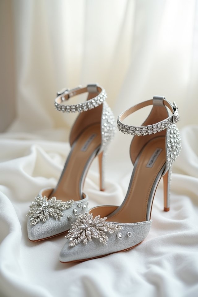 elegant supportive ankle heels
