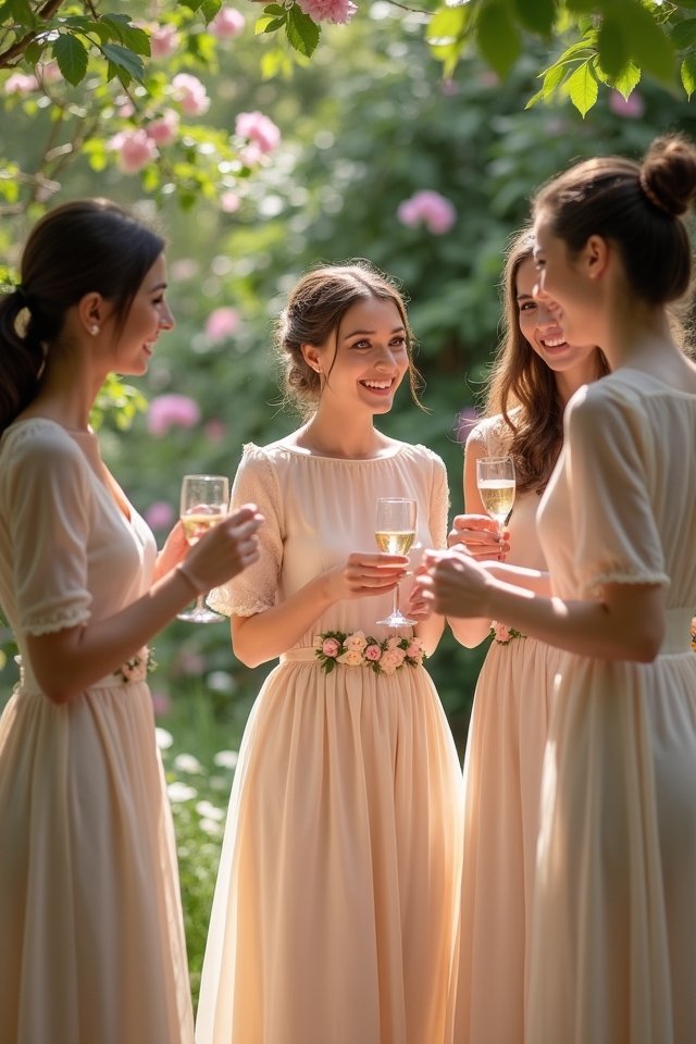 elegant tea length dress