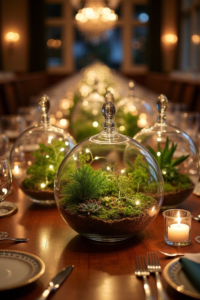 elegant terrariums for weddings