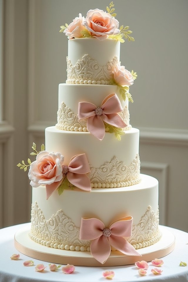 elegant tiered cake design