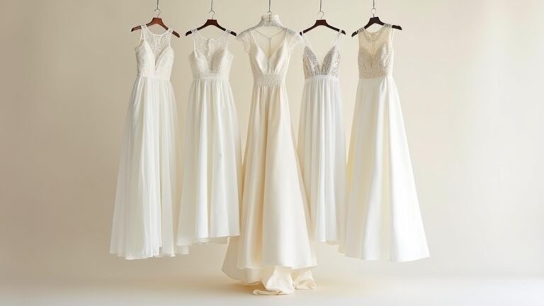 elegant timeless minimalist gowns