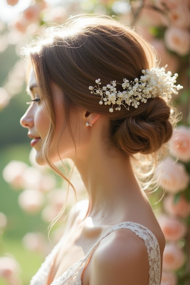 elegant twisted chignon variations