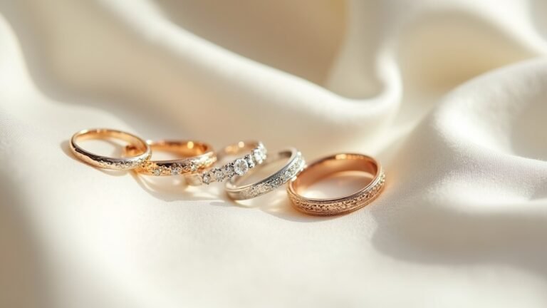 elegant understated marriage rings