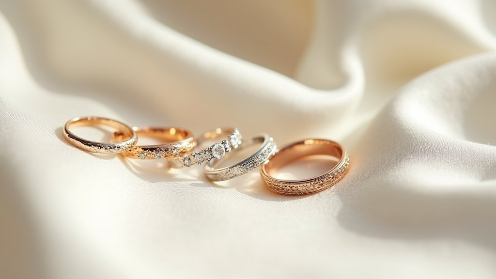 elegant understated marriage rings