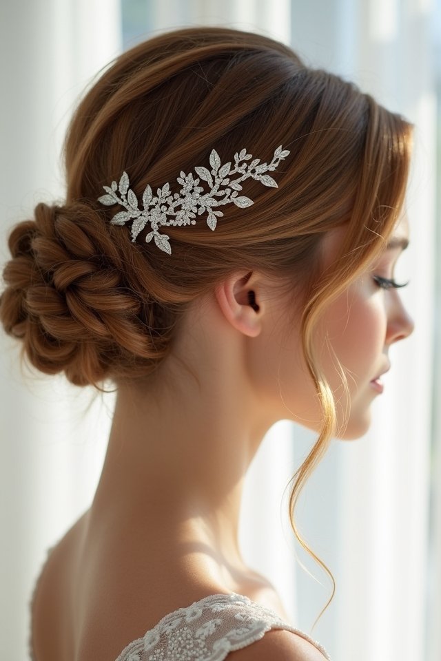 elegant updos with flair